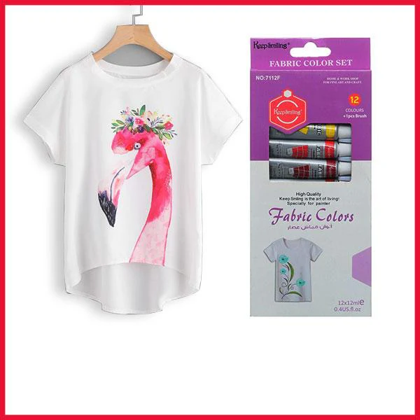 12 pcs/Pack 12ml Original Keep Smiling Acrylic Color with free one Brush - Image 4