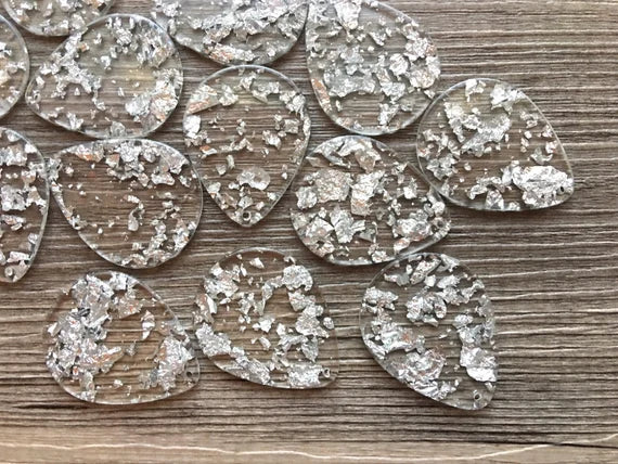 25 sheets foil paper Multi Purpose Aluminium leaf 14x14 cm each leaf size - Image 8