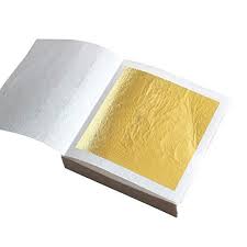 25 sheets foil paper Multi Purpose Aluminium leaf 14x14 cm each leaf size - Image 9